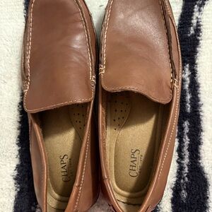 Chaps Brown Leather Loafers